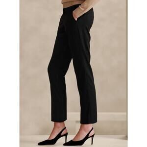 NWT Banana Republic Black Straight Leg Pants **Size 14** Avery